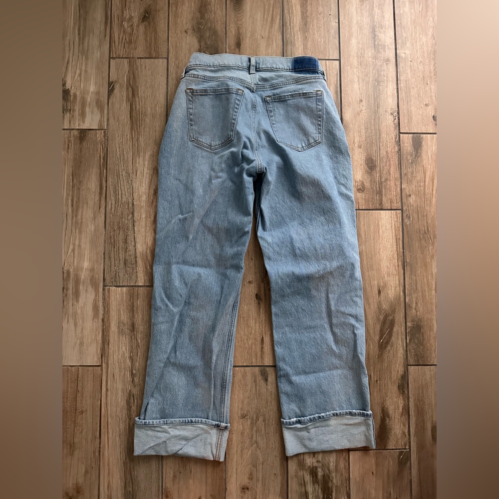Abercrombie & Fitch Low rise cuff jeans Curve love - Picture 2 of 4